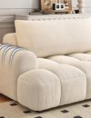 Luxury Luxe Italian Minimalism Modern Design Home Furniture Fabric Lounge Couch Corner Velvet Sectional Sofas Set Furniture Living Room - Image 4