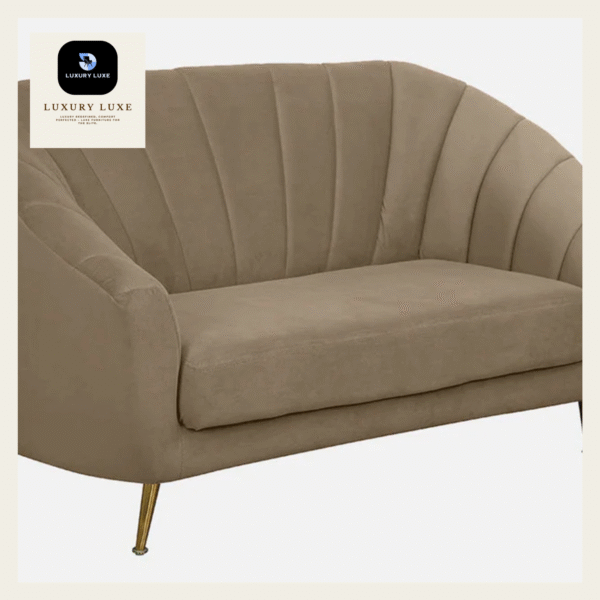 Luxury Luxe Velvet Sofa Set - Modern 1/2/3 Seater w/Quilted Back, Solid Wood Frame - Accent Chair, Loveseat & Sectional (Multiple Colors) - Image 6