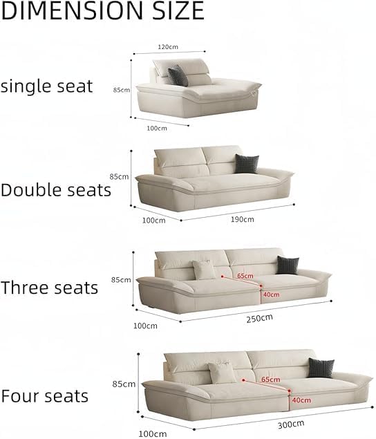 Luxury Luxe CloudScape Sofa Set | Modern Ergonomic Comfort in Eco-Chic Linen-Cotton Blend | Cream Sofa Set for Stylish & Sustainable Living Rooms - Image 7