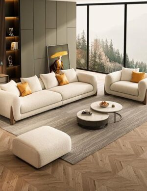 Multifunction Beige Sofa set